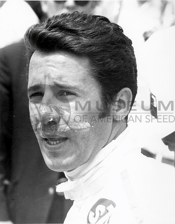 Mario Andretti Indy 1969 after his Lotus crash