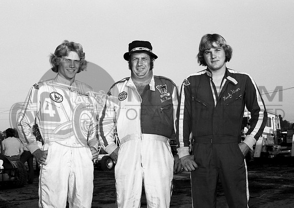 Randy Bob Steve Kinser Paragon 9-6-75
