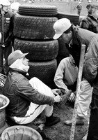 Foyt with Jan Opperman Terre Haute 4-14-74