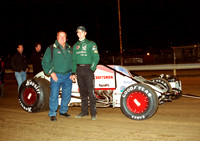 A.J. with A.J. Foyt IV  Indy Mile 9-28-01