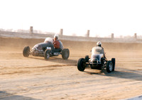 Foyt #79 & Andy Linden Terre Haute 10-6-57