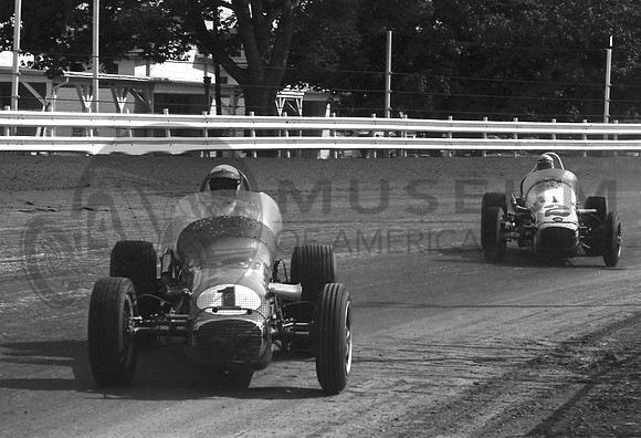 Foyt #1 & Mario Andretti Hoosier 100 9-7-68