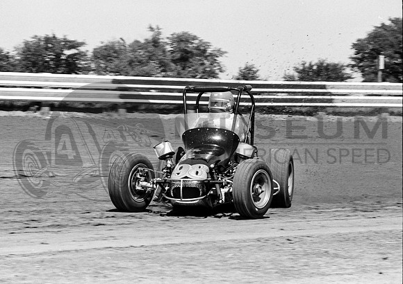 Foyt's last midget race Terre Haute 9-7-75