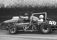 Opperman & Thad Dosher #40  Tampa IMCA 2-11-73