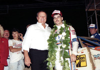 With A.J. Foyt  Indy Mile 5-24-91