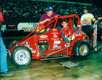 Last midget race Hoosier Dome 1-29-94