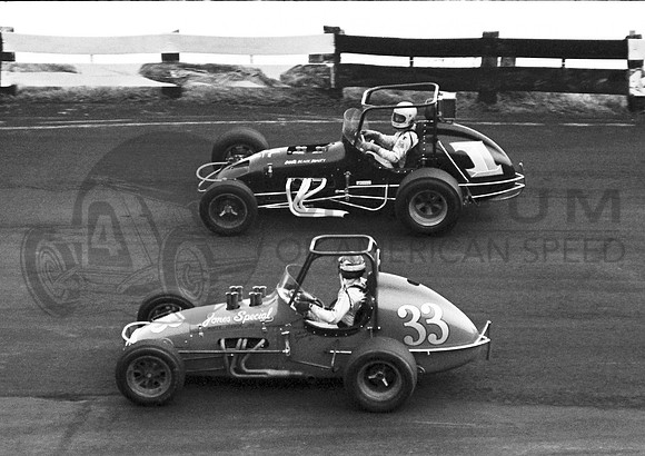 Gary #1 (started last and won) & Larry Dickson Winchester 10-17-71