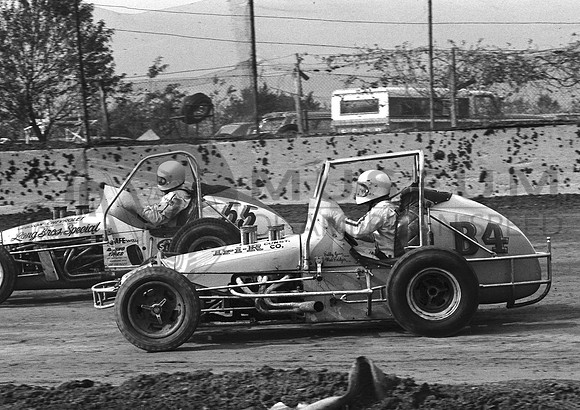 Bubby #B4 with Rick Ferkel  Kokomo10-11-70