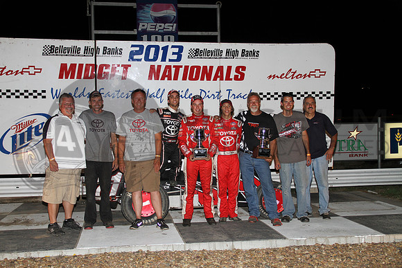 with Rico Abreu & Tanner Thorson Belleville (KS) High Banks 8-3-13