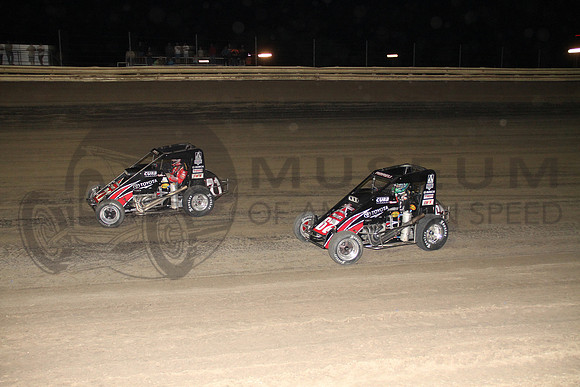 with Chris Bell #71  Belleville (KS) High Banks 8-1-13