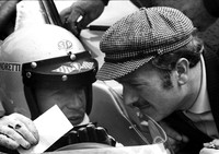 Indy 1969 with Colin Chapman