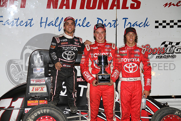 with Rico Abreu & Tanner Thorson Belleville (KS) High Banks 8-3-13