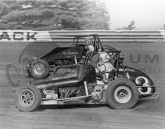 with Steve Kinser 37 Terre Haute 8-26-84