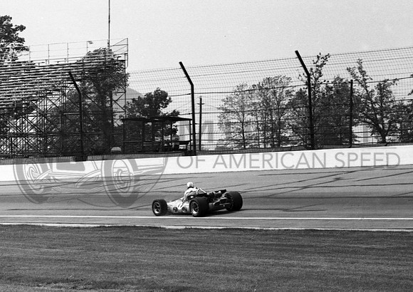 Denny Hulme's fire - 3rd turn