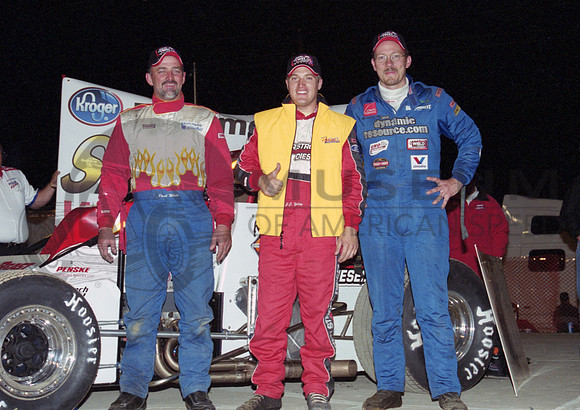 with J.J. Yeley & Rich Tobias Indy Mile 5-23-03