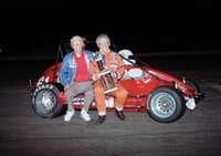 with his father Indy Speedrome 7-24-92