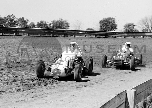 with A.J. Foyt #2 Terre Haute 9-10-67