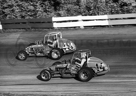 Rich Vogler #14 & Bruce Walkup  Winchester 10-12-75
