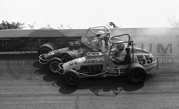 George Snider #55 & Darl Harrison  Winchester 7-27-75