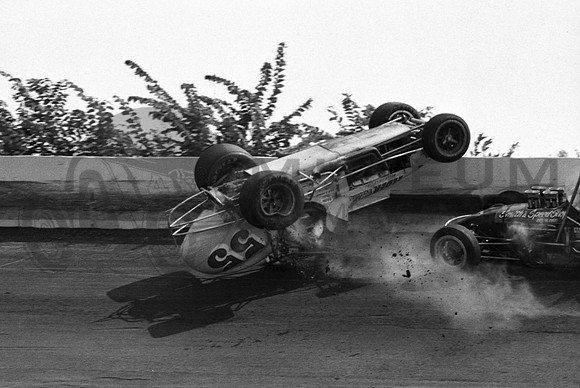George Snider #55 & Darl Harrison  Winchester 7-27-75