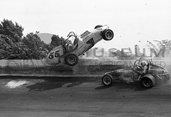 George Snider #55 & Darl Harrison  Winchester 7-27-75