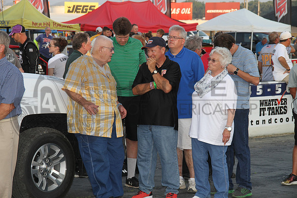 Steve, Andy and Rosemary Stapp with Ken Schrader