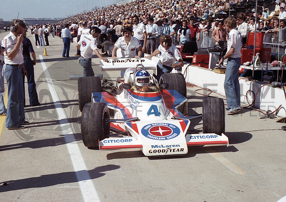 Johnny Rutherford  Indy 1978