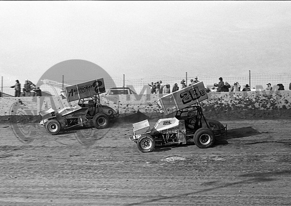 with Danny Smith #2 Eldora 10-17-82