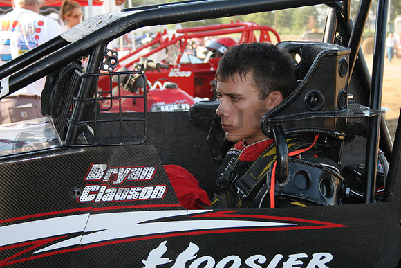 BryanClausonLBURG USAC SPRINTS 072105