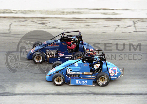 with Sarah Fisher #67 Winchester 10-24-99