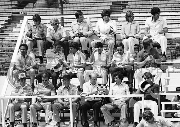 Drivers meeting Indy 78