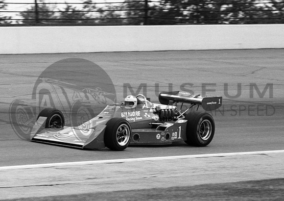 In A.J. Foyt's backup car  Indy 76