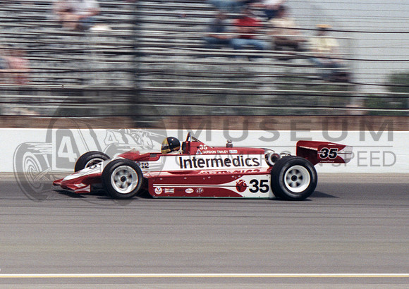 SmileyIndy82  Warm up lap before the crash