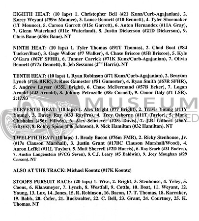 Results  page 2