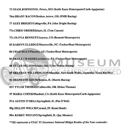 Entry List  page 5