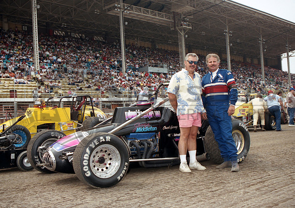 Chuck Gurney  Junior Kurtz  Springfield 8-19-89