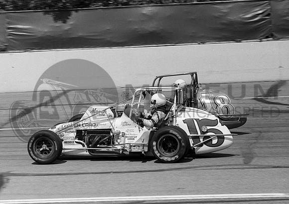 with Tom Bigelow #15  St. Paul 8-24-84