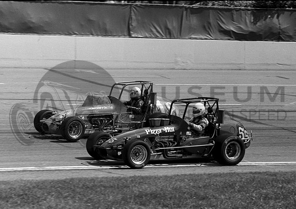 with Ken Schrader #55  St. Paul 8-24-84