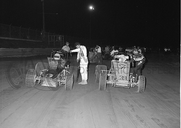 Sheldon Kinser & Ricky Hood  Putnamville 7-18-84