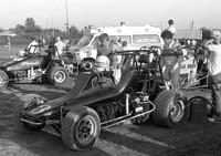 with Sheldon Kinser, son Greg. Kokomo 7-11-84