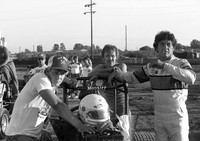 with Sheldon Kinser, son Greg. Kokomo 7-11-84