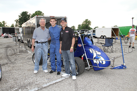Aldo, Jarett & John  Indy Speedrome 5-25-11