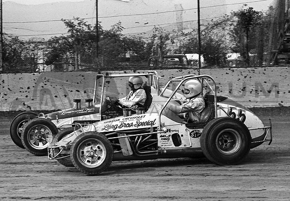 Ferkel #55 & Bobby Kinser kokomo 10-11-70
