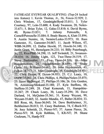 Names & Numbers!
