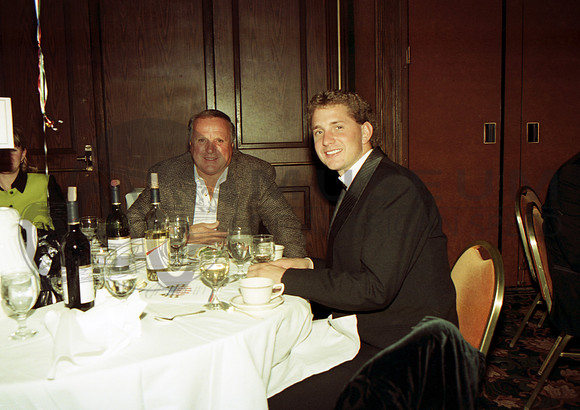 with A.J. Foyt  USAC Banquet 1-10-97