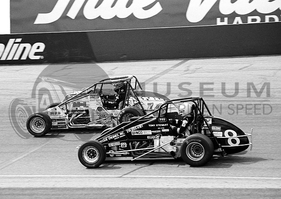 with Tony Stewart #8  Phoenix 2-28-93