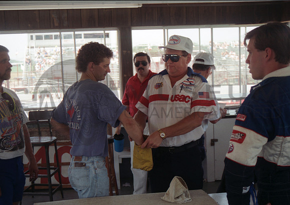 with Wally Sherer  Winchester 7-4-93