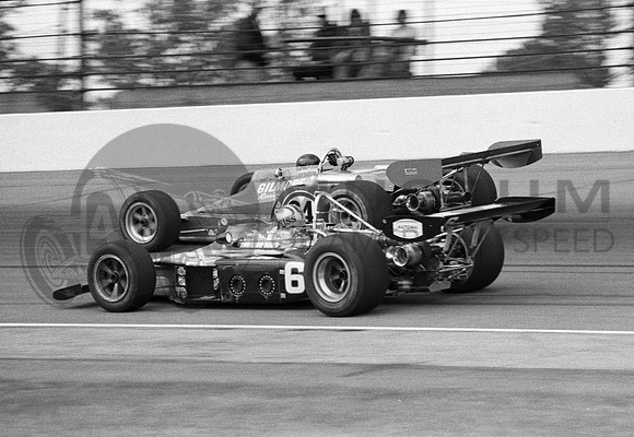 Hiss #6 with Snider  Indy 1973