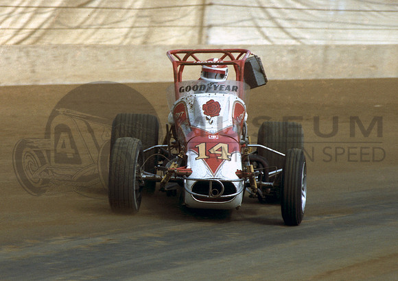 A.J. Foyt last dirt car race Hoosier 100 9-11-82