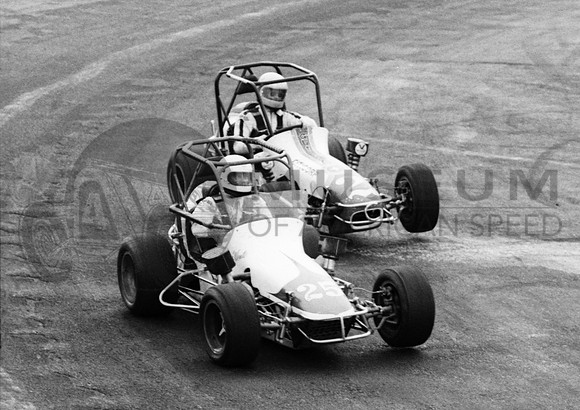 with Rich Vogler #2  Indy Speedrome 8-26-78